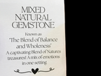 Mixed Natural Crystals, Broomstick
