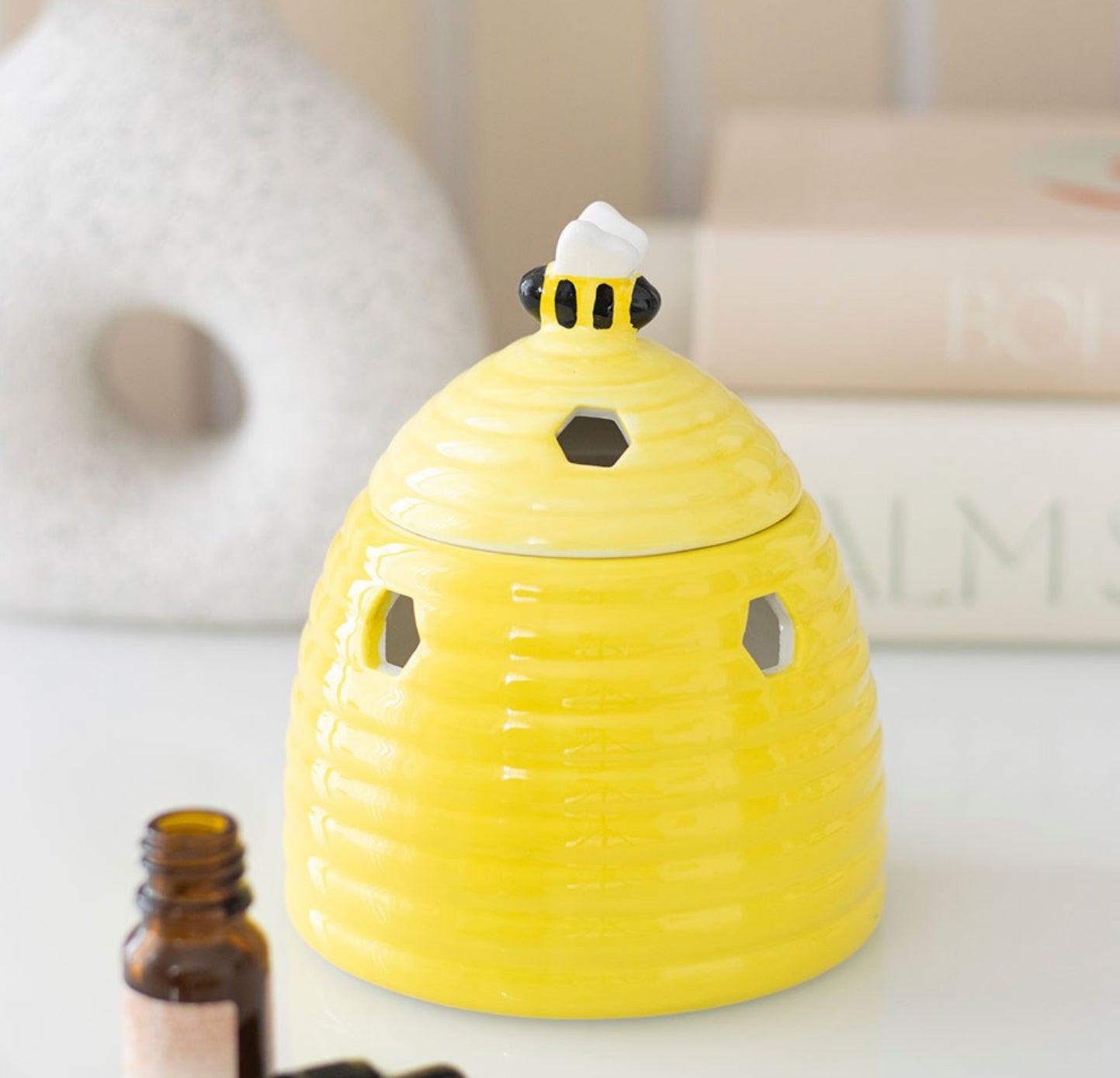 Yellow Beehive Oil Burner