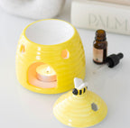 Yellow Beehive Oil Burner