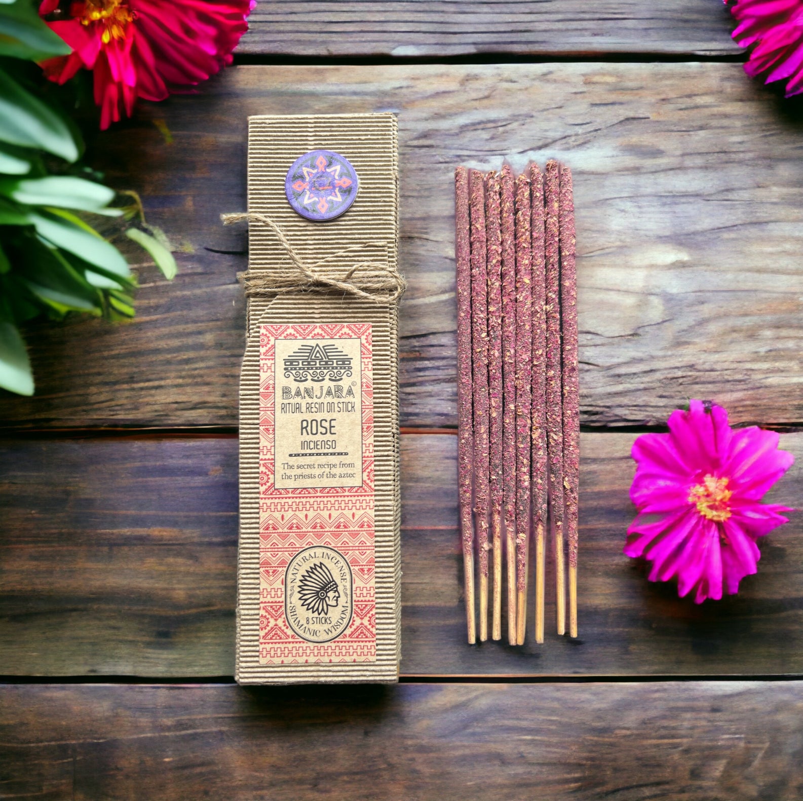 Rose incense sticks