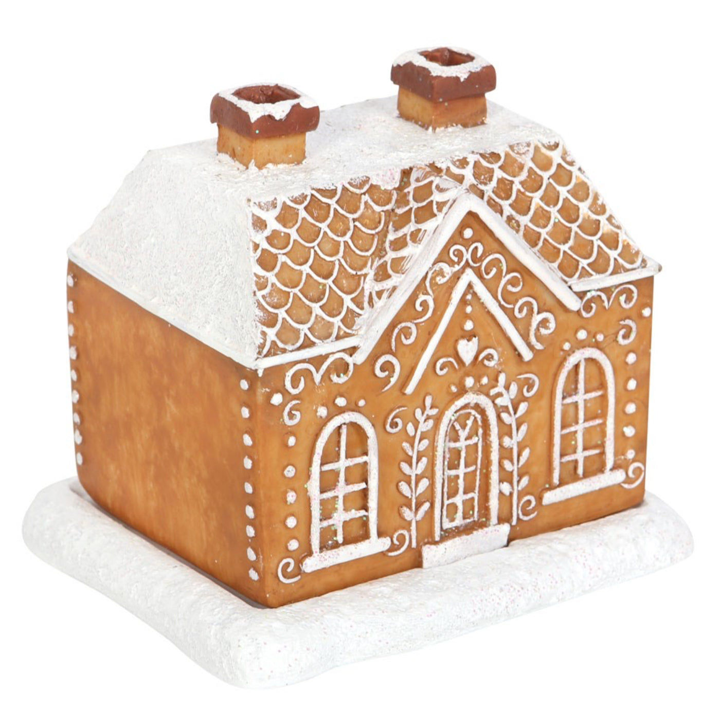 GINGERBREAD HOUSE INCENSE CONE BURNER