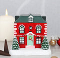 CHRISTMAS HOUSE INCENSE CONE BURNER