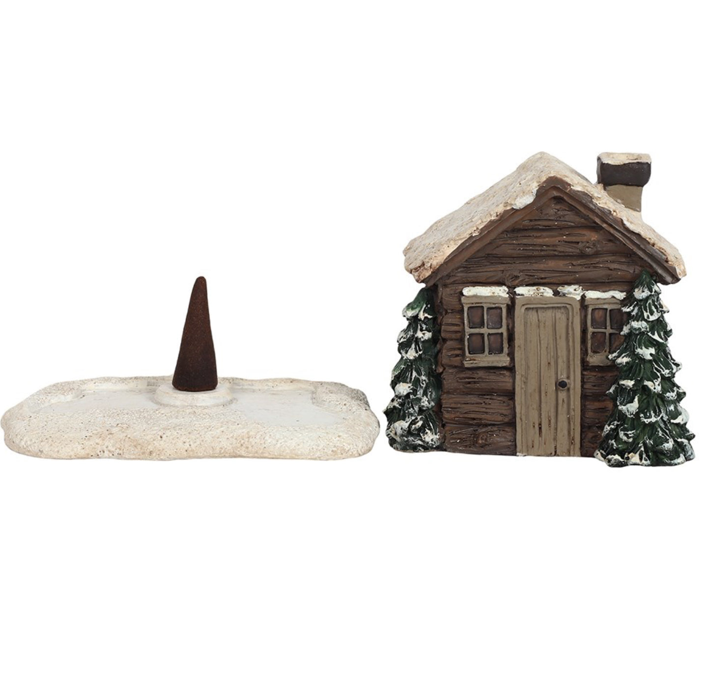 LOG CABIN INCENSE CONE BURNER