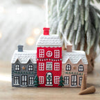 CHRISTMAS VILLAGE INCENSE CONE HOLDER