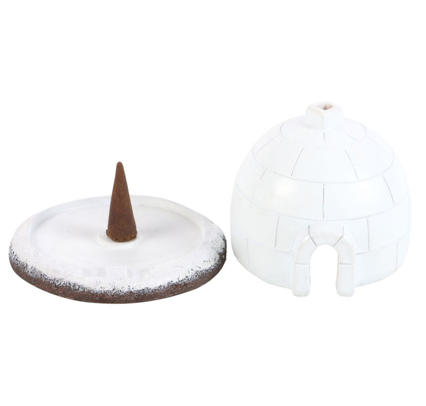 WINTER IGLOO INCENSE CONE BURNER