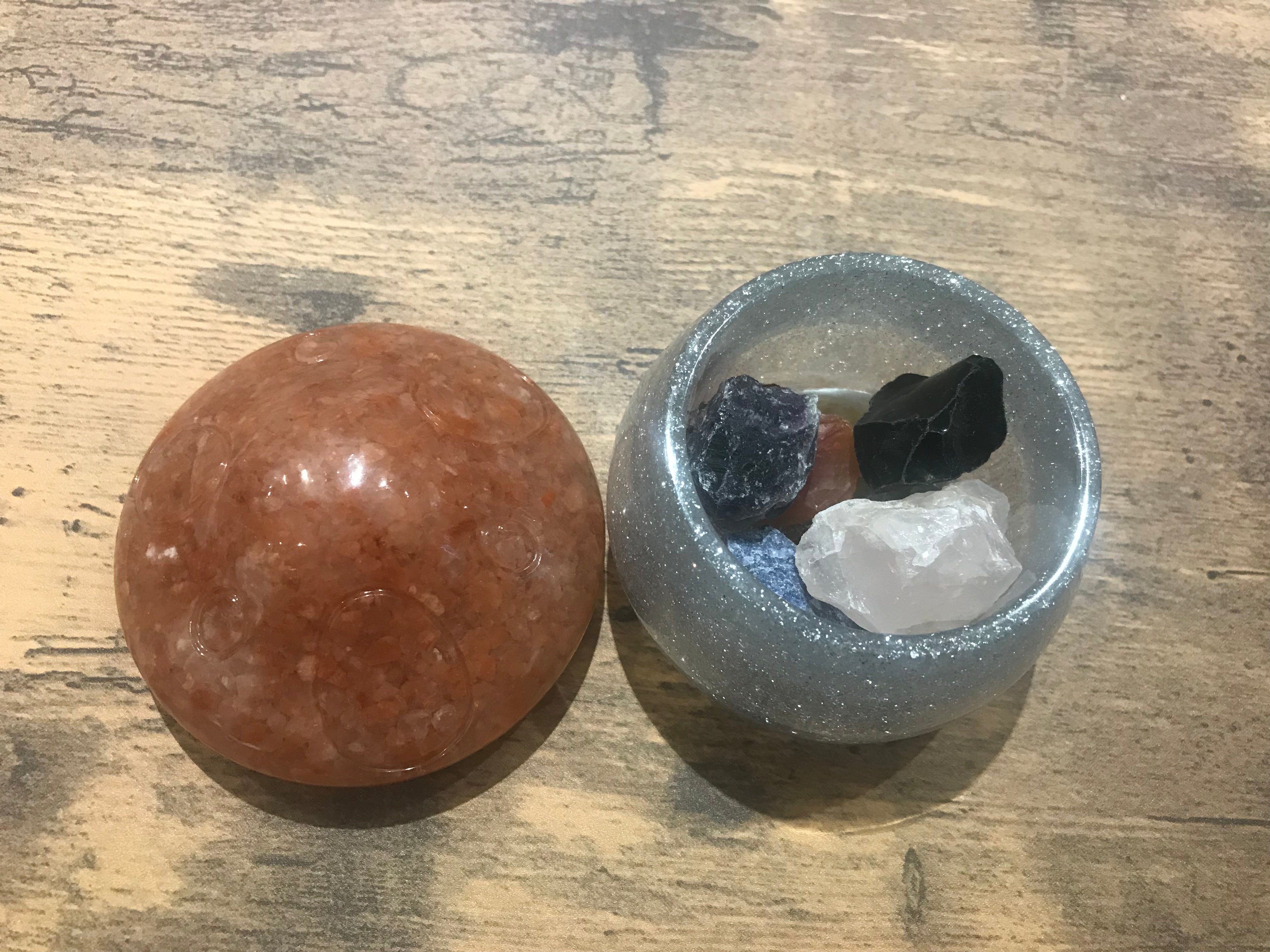 Cleansing, mushroom, trinket pot