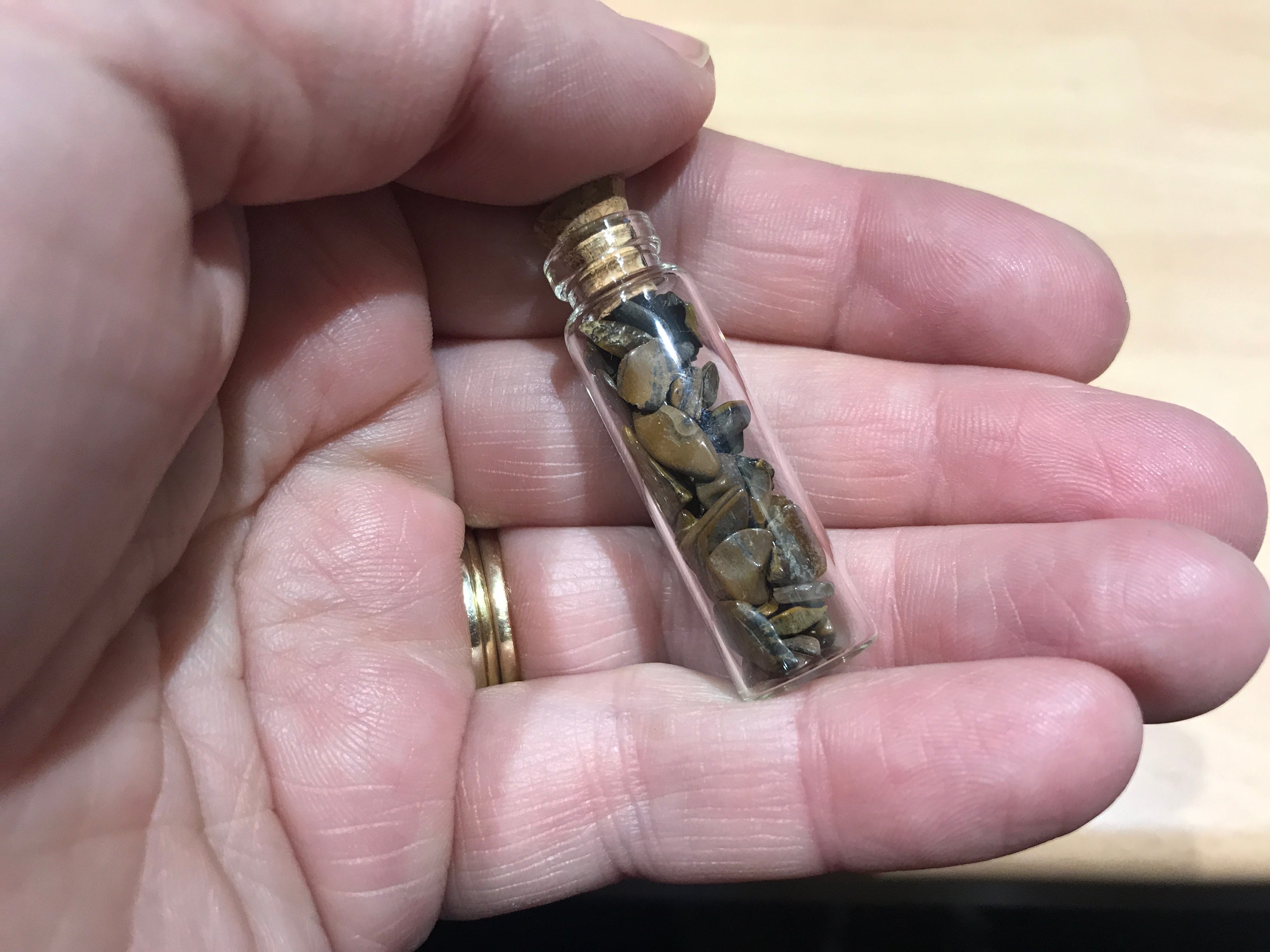 Bottle of Protection, Tiger Eye