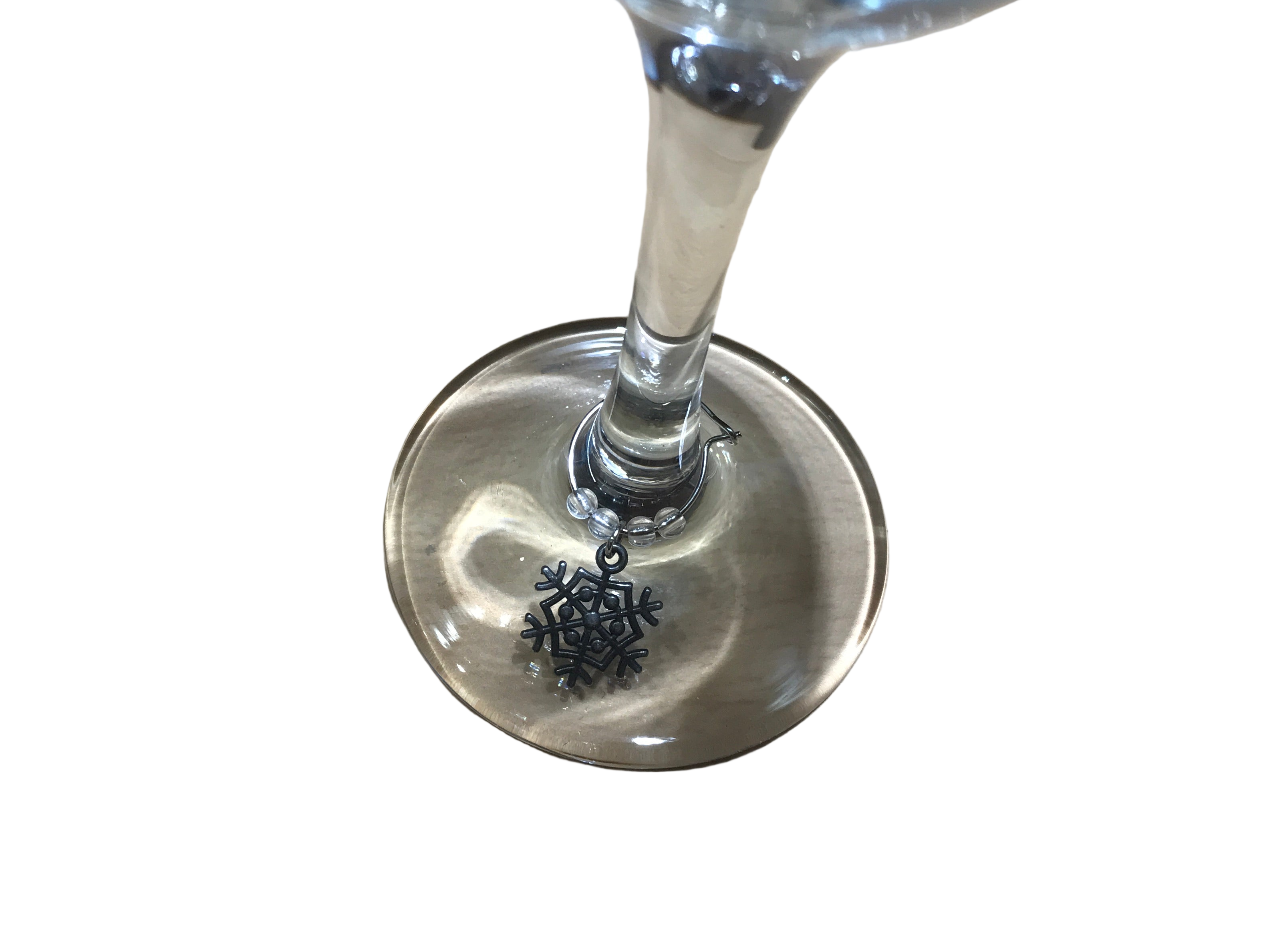 Christmas Wine Charms