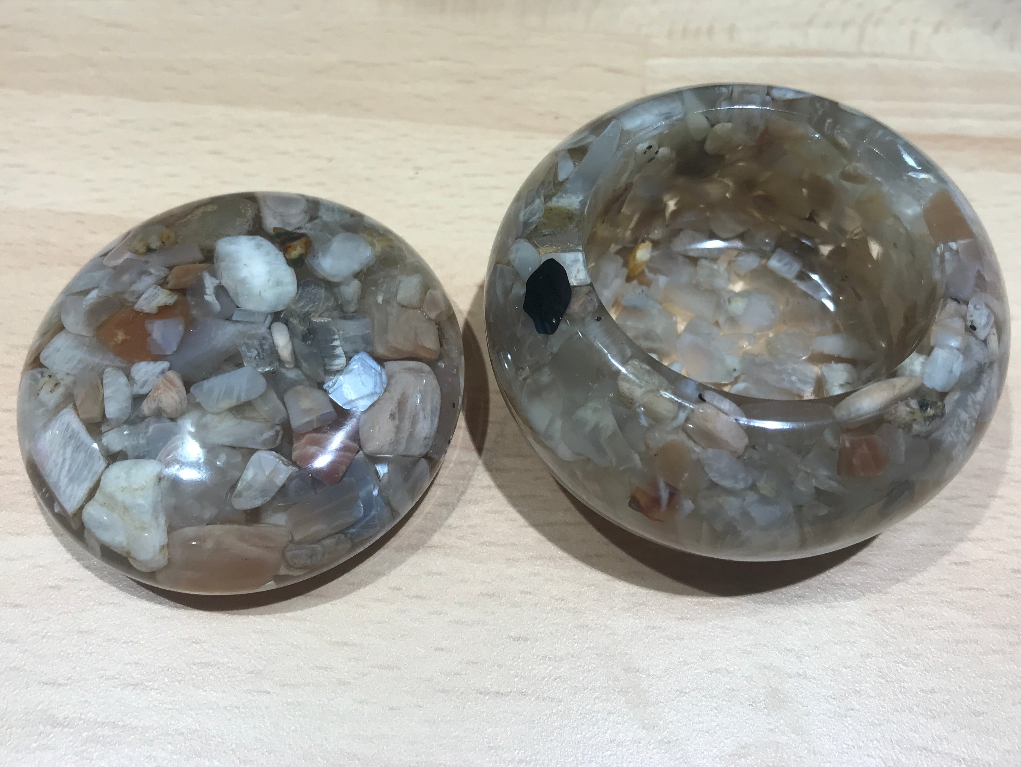 Moonstone Crystal Pot