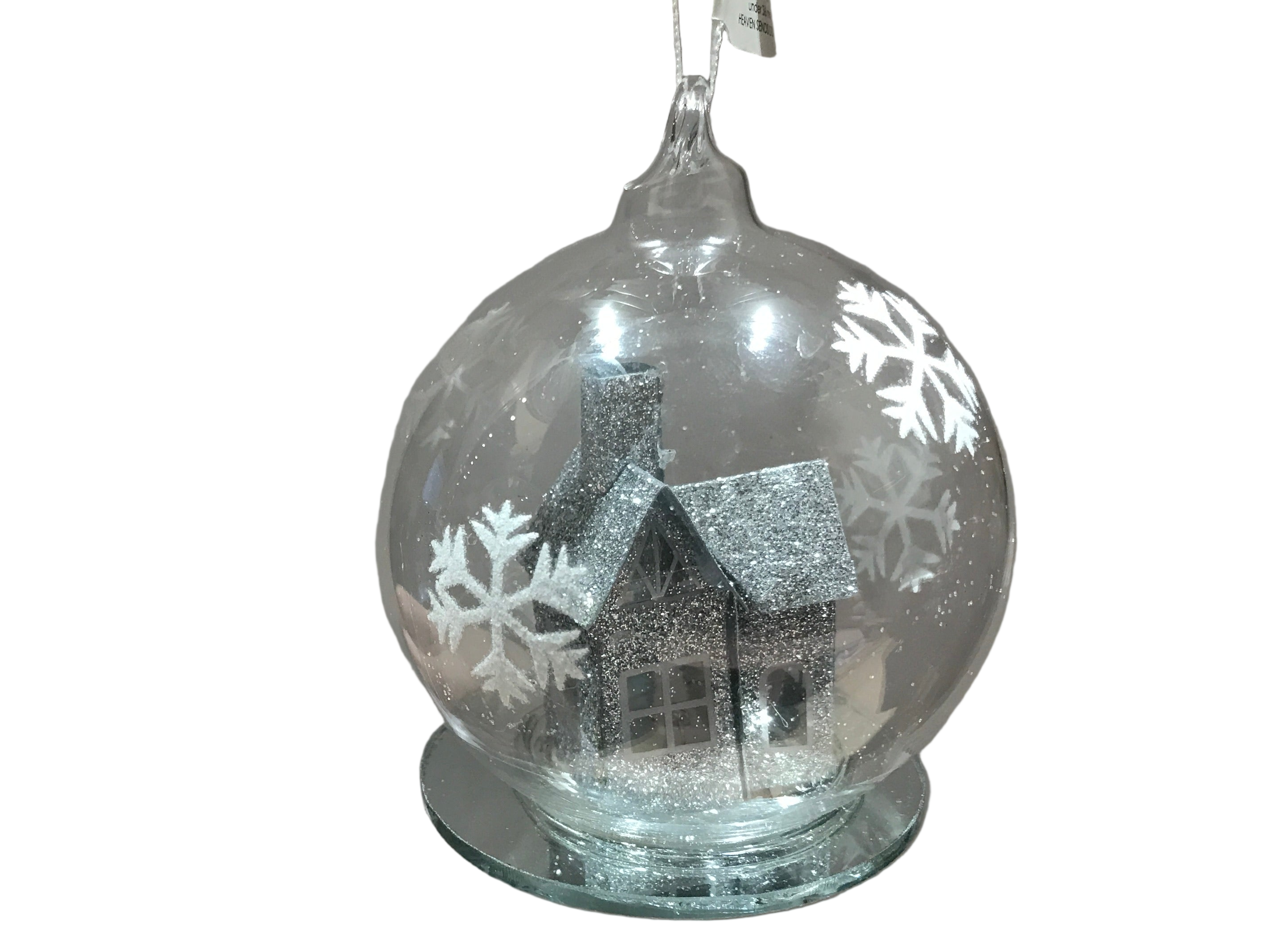 Light up House Christmas tree decoration