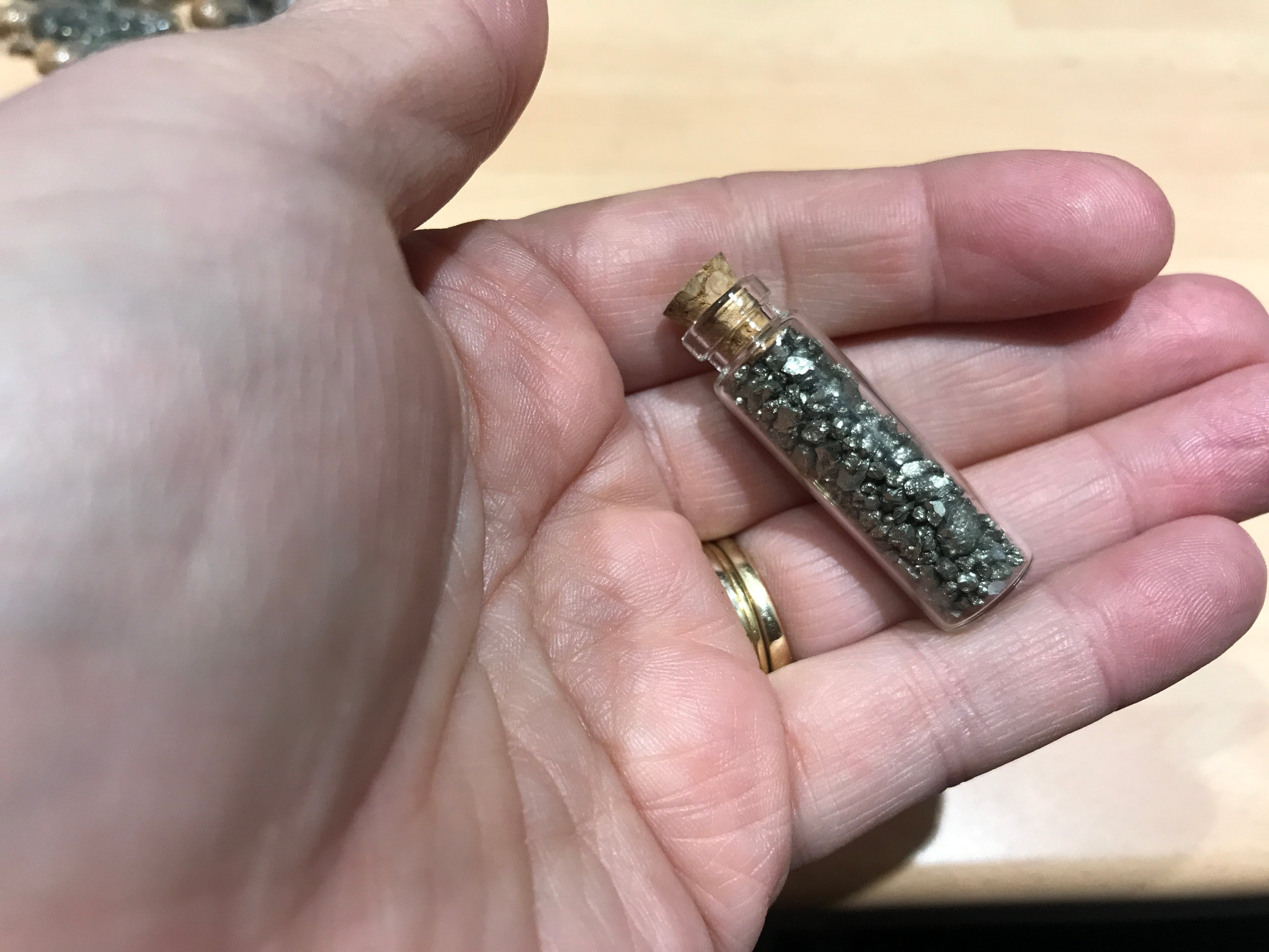 Bottle of Protection, Pyrite