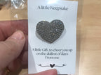 A Little Keepsake Silver Heart Brooch