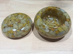 Golden Quartz Crystal Pot