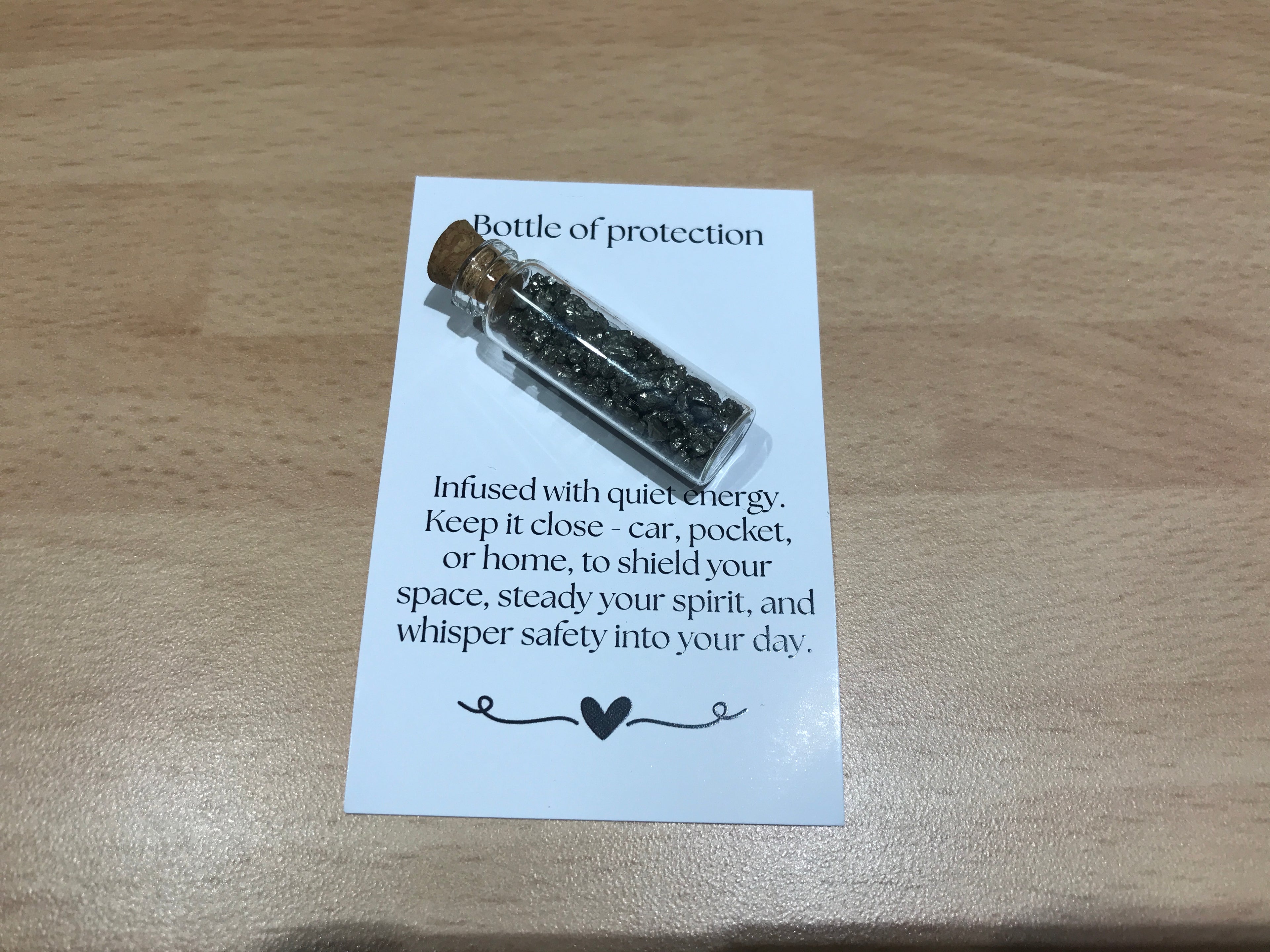 Bottle of Protection, Pyrite