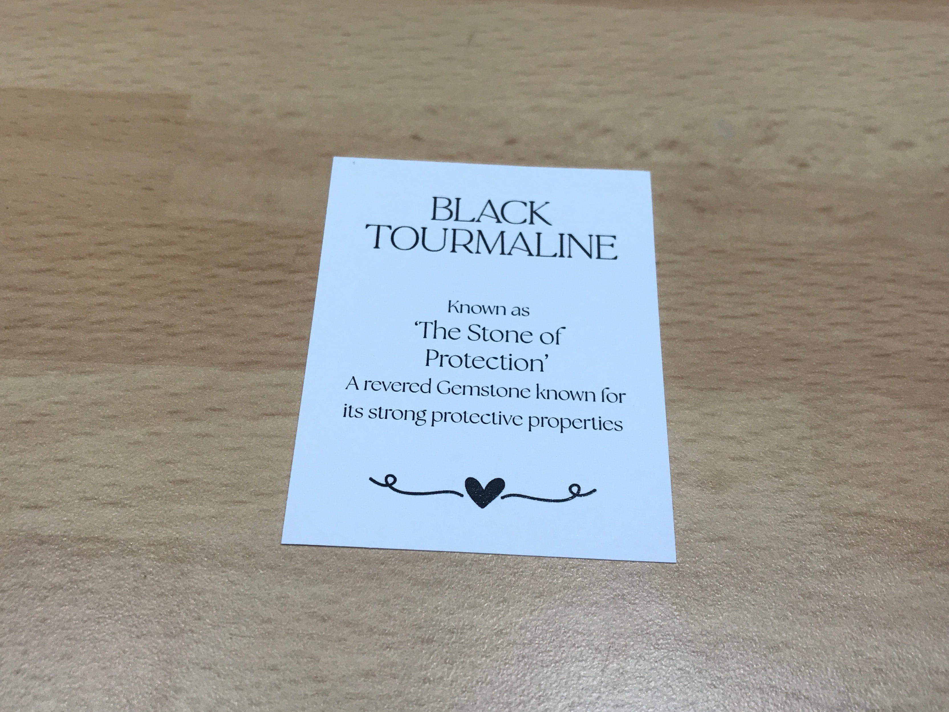 Black Tourmaline Crystal Pot