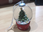 Christmas tree decoration, Christmas tree snow globe