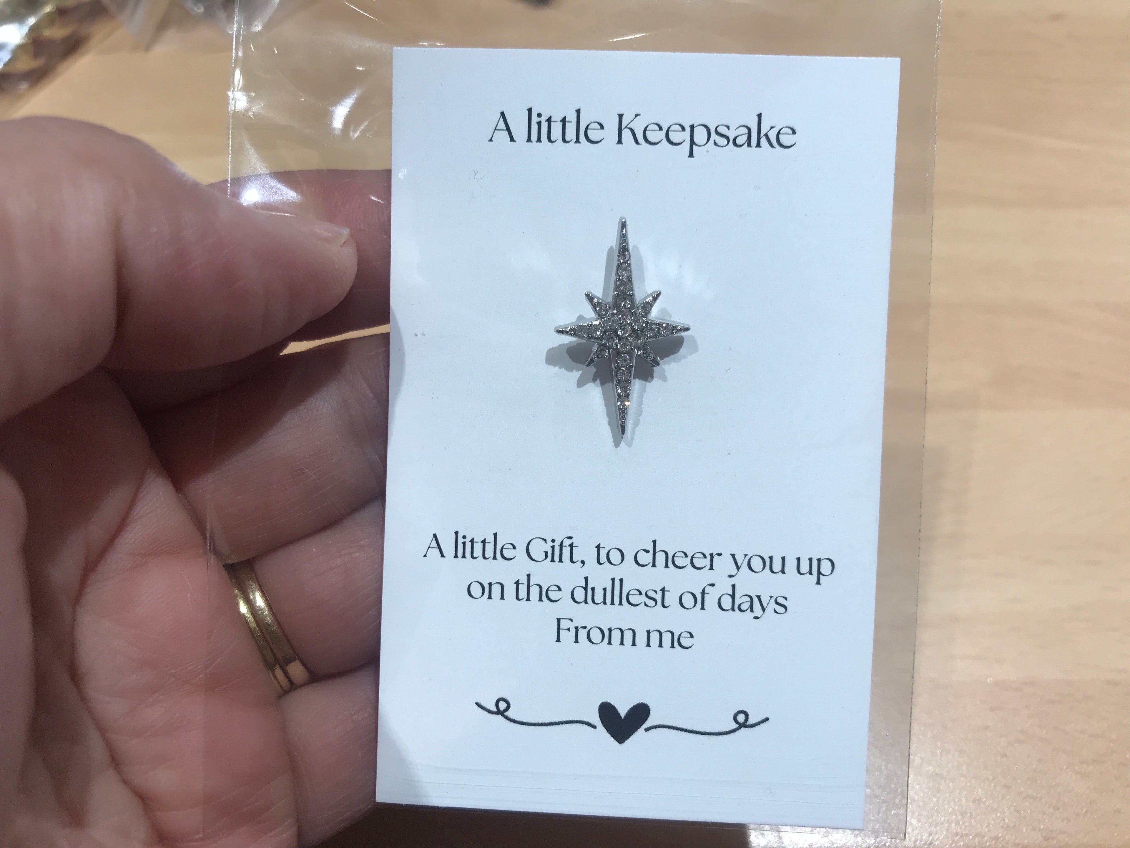 A Little Keepsake Star Brooch