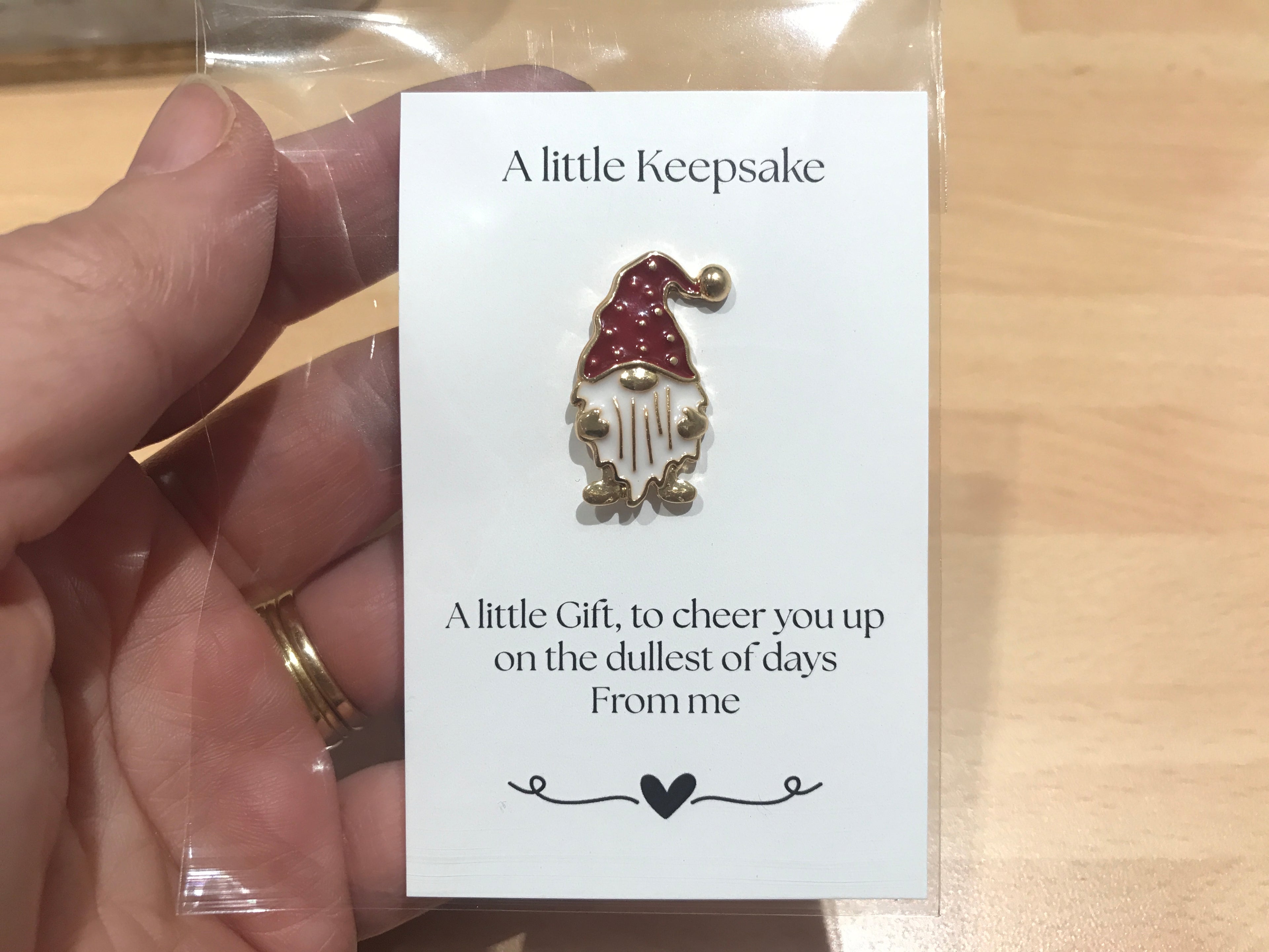 A Little Keepsake Gonk Brooch