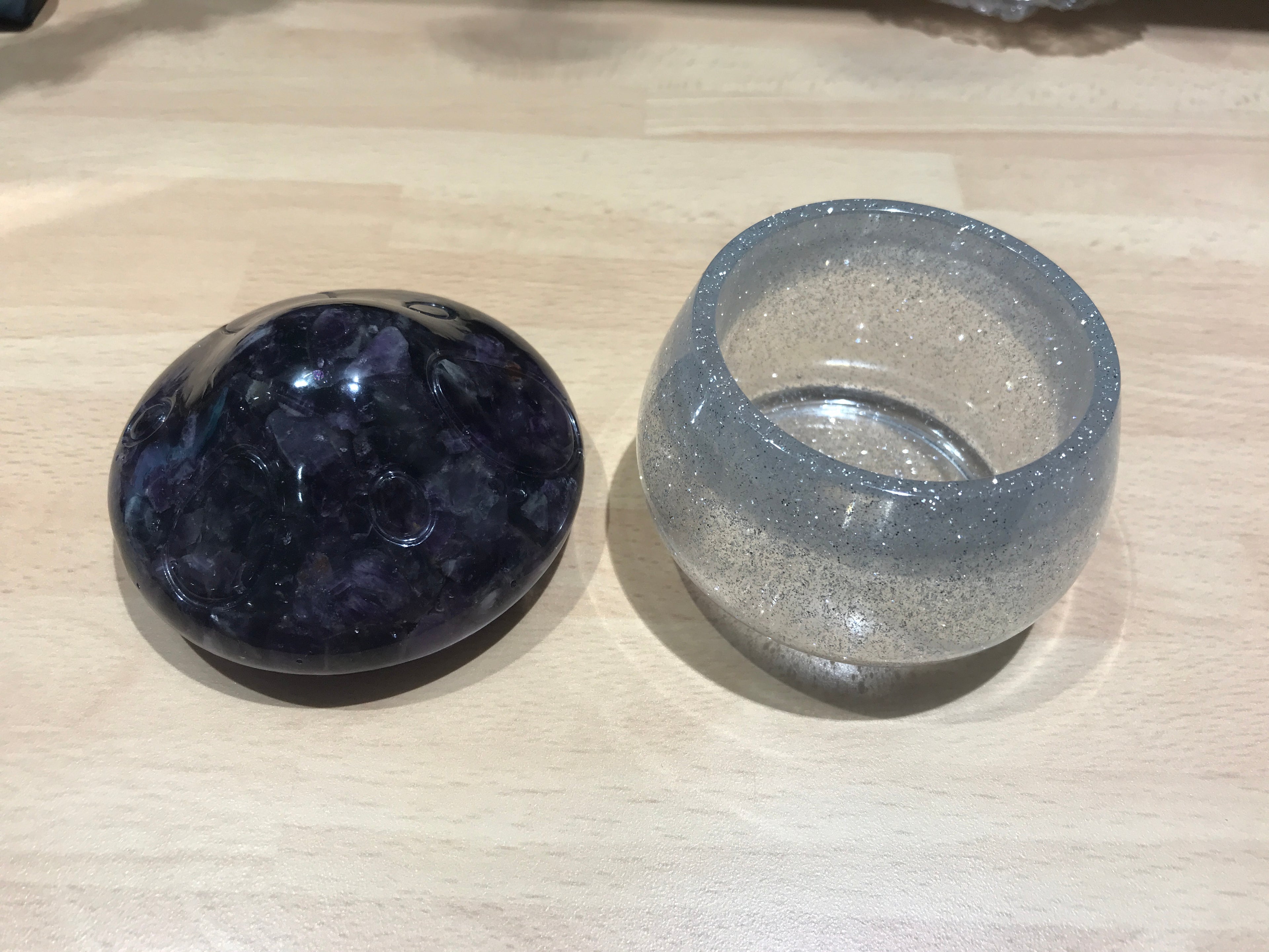 Amethyst Toadstool Crystal Pot