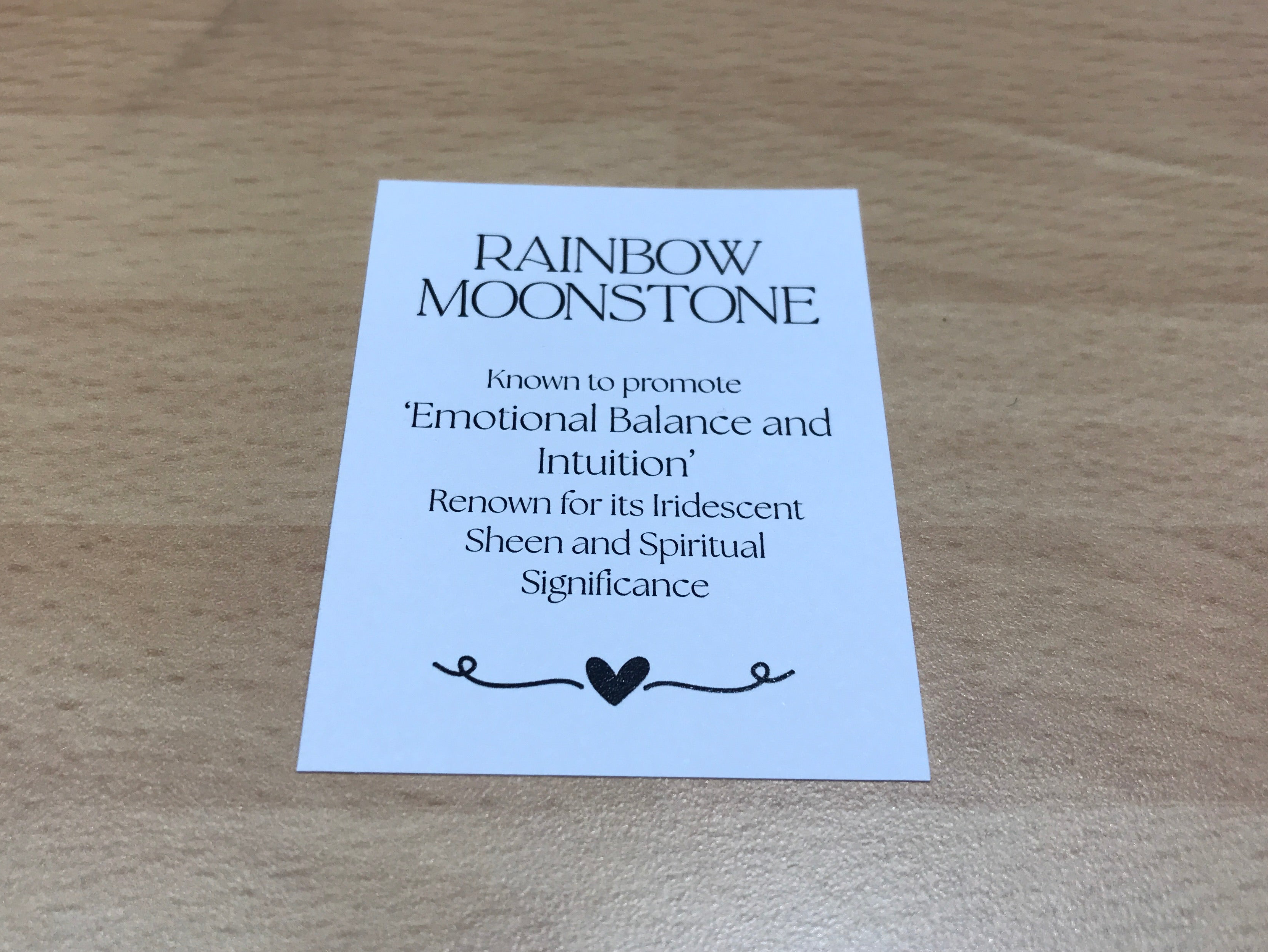 Rainbow moonstone Toadstool Crystal Pot