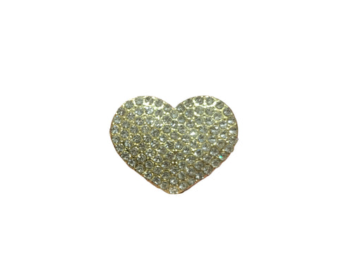 A Little Keepsake Gold Heart Brooch