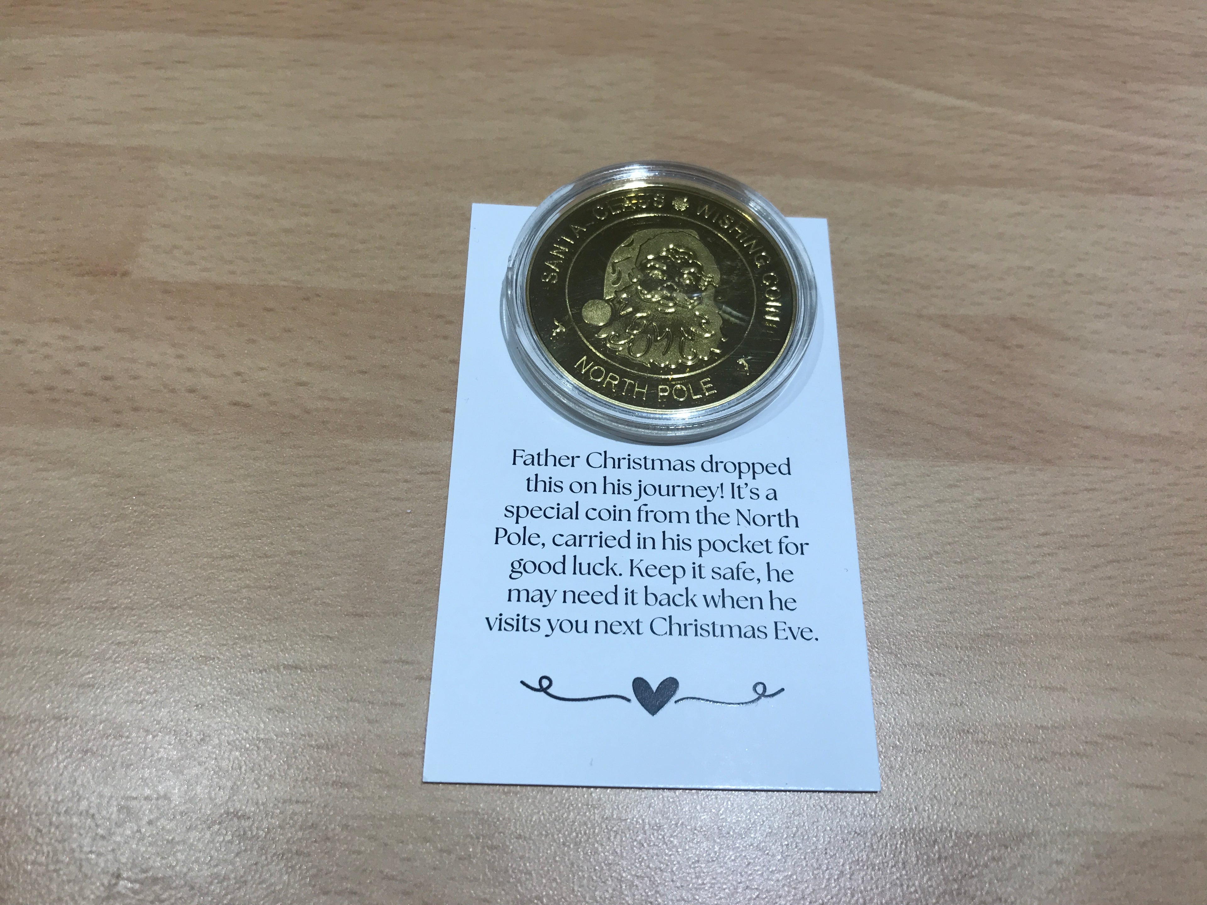 Father Christmas Magic Coin